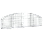 Íves horganyzott vas gabion kosár 200x30x40/60 cm 2