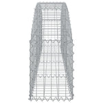 Íves horganyzott vas gabion kosár 200x30x40/60 cm 4