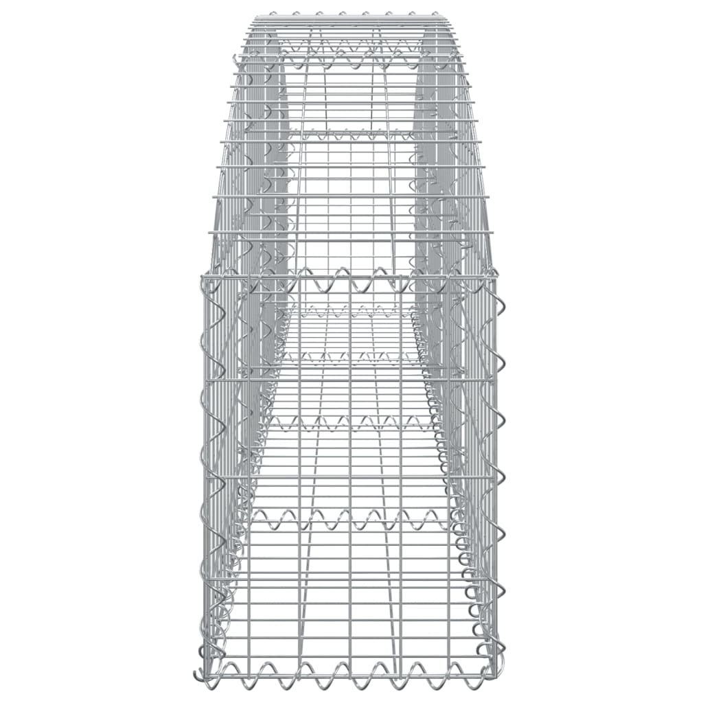 Íves horganyzott vas gabion kosár 200x30x40/60 cm 4