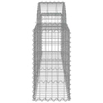 Íves horganyzott vas gabion kosár 200x30x60/80 cm 4