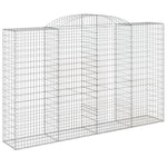 Íves horganyzott vas gabion kosár 300 x 50 x 180/200 cm 2