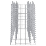 Íves horganyzott vas gabion magaságyás 200x50x100 cm 4