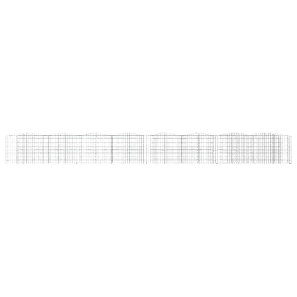 Íves horganyzott vas gabion magaságyás 800 x 50 x 100 cm 3