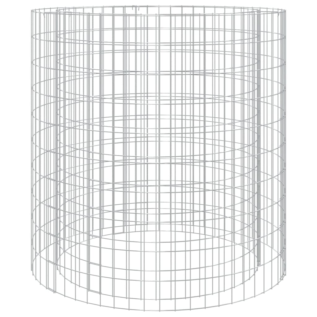 Horganyzott vas gabion tűzrakó Ø 100 cm 2