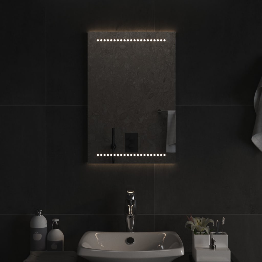 LED-es fürdőszobatükör 40x60 cm 3