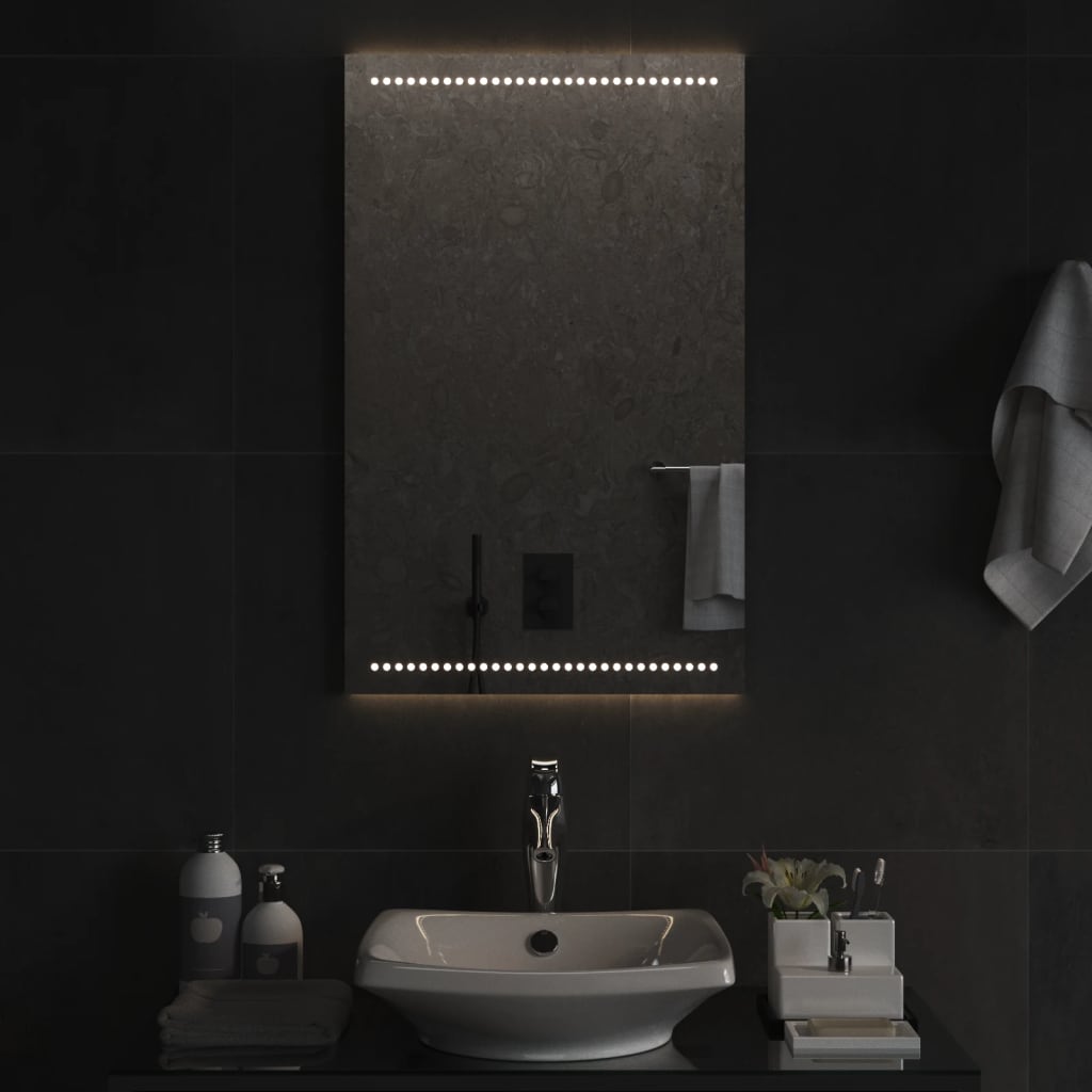 LED-es fürdőszobatükör 50x80 cm 3