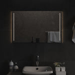 LED-es fürdőszobatükör 50x80 cm