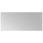 LED-es fürdőszobatükör 40x90 cm 2