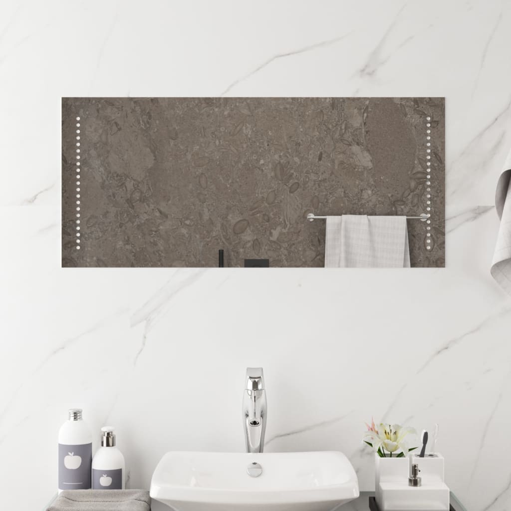 LED-es fürdőszobatükör 40x90 cm 4