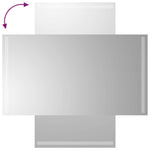 LED-es fürdőszobatükör 50x90 cm 4