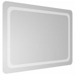 LED-es fürdőszobatükör 60x80 cm 3