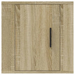 2 db sonoma tölgy fali TV-szekrény 40x34,5x40 cm 5