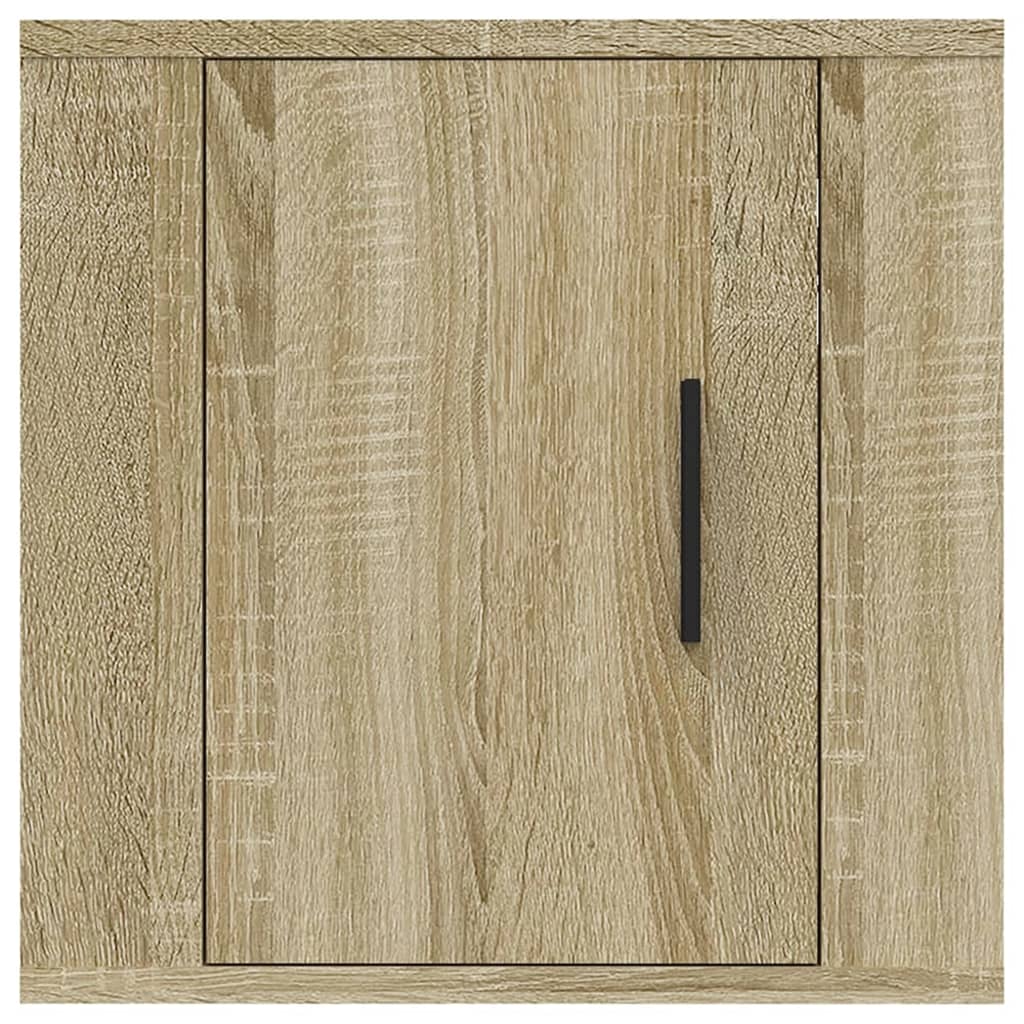 2 db sonoma tölgy fali TV-szekrény 40x34,5x40 cm 5