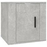 Betonszürke fali TV-szekrény 40x34,5x40 cm 2