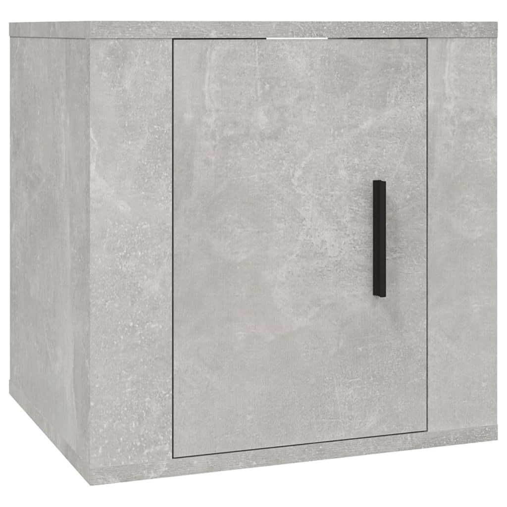 Betonszürke fali TV-szekrény 40x34,5x40 cm 2