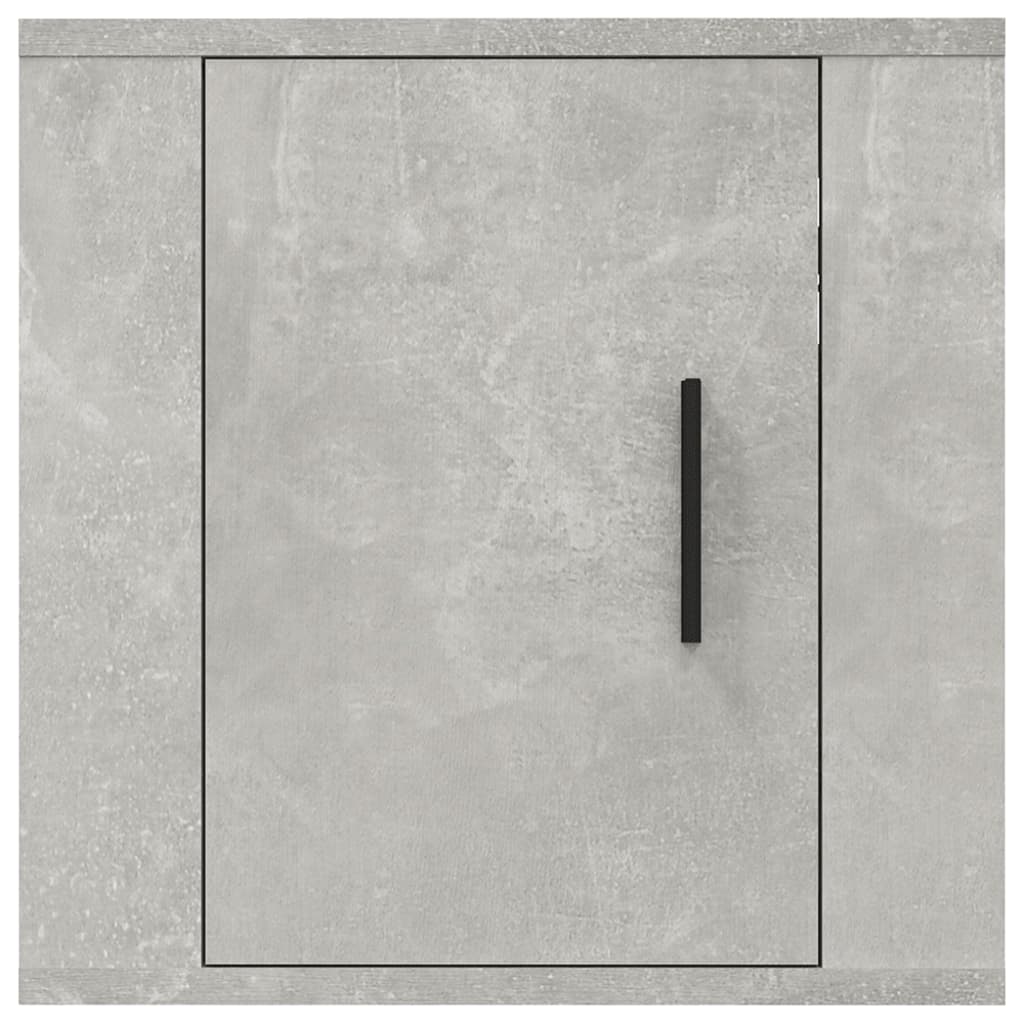 Betonszürke fali TV-szekrény 40x34,5x40 cm 4