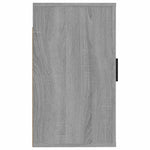 2 db szürke sonoma falra szerelhető TV-szekrény 40x34,5x60 cm 7