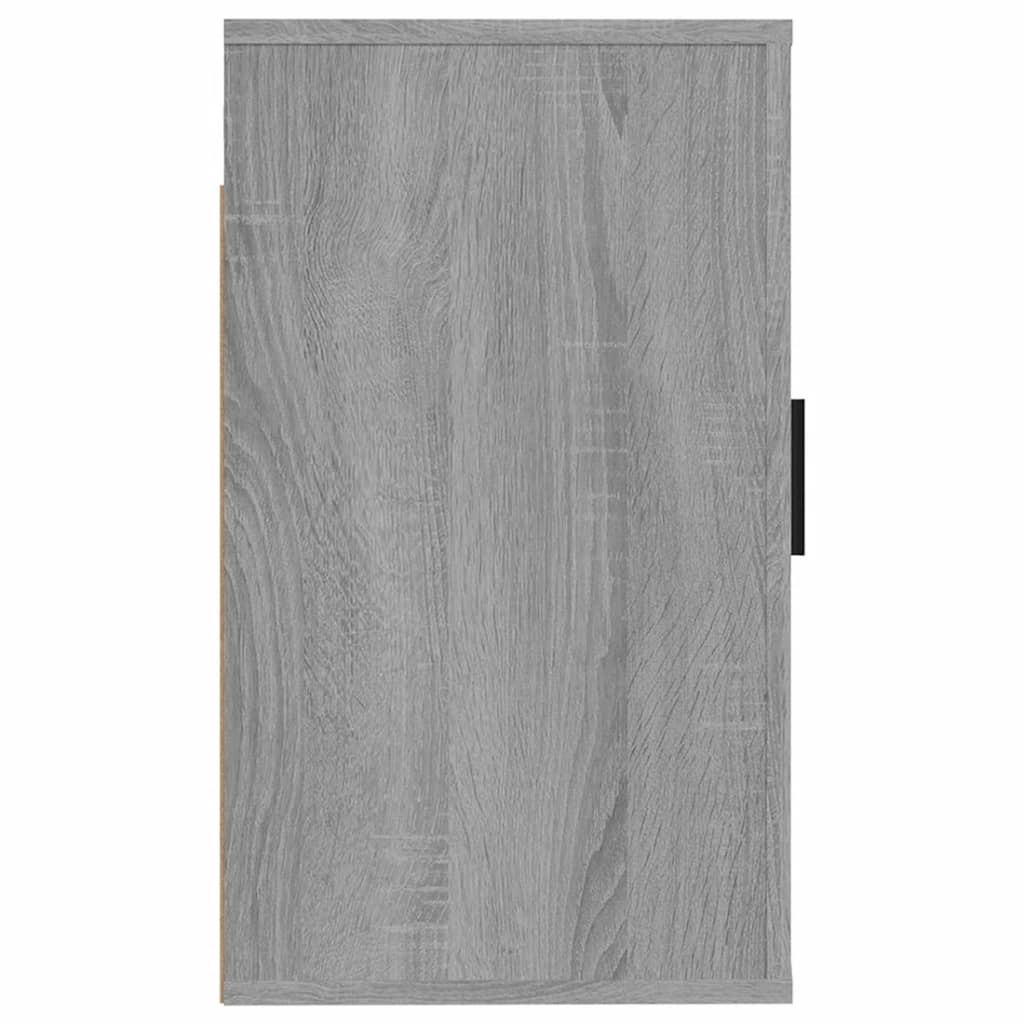 2 db szürke sonoma falra szerelhető TV-szekrény 40x34,5x60 cm 7