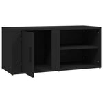 2 db fehér szerelt fa TV-szekrény 80x31,5x36 cm 8