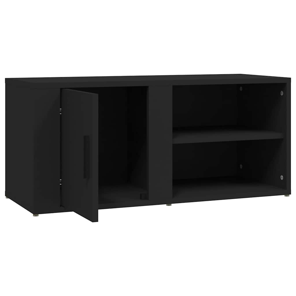 2 db fehér szerelt fa TV-szekrény 80x31,5x36 cm 8