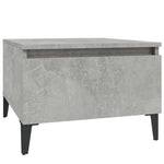 2 db betonszürke szerelt fa kisasztal 50x 46 x 35 cm 6
