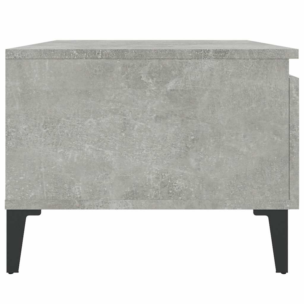 2 db betonszürke szerelt fa kisasztal 50x 46 x 35 cm 9
