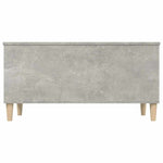 Betonszürke szerelt fa dohányzóasztal 90x44,5x45 cm 5