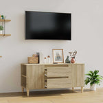 Sonoma tölgy színű szerelt fa fali TV-szekrény 102x44,5x50 cm