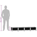 Polipropilén magaságyás 160 x 40 x 23 cm 9