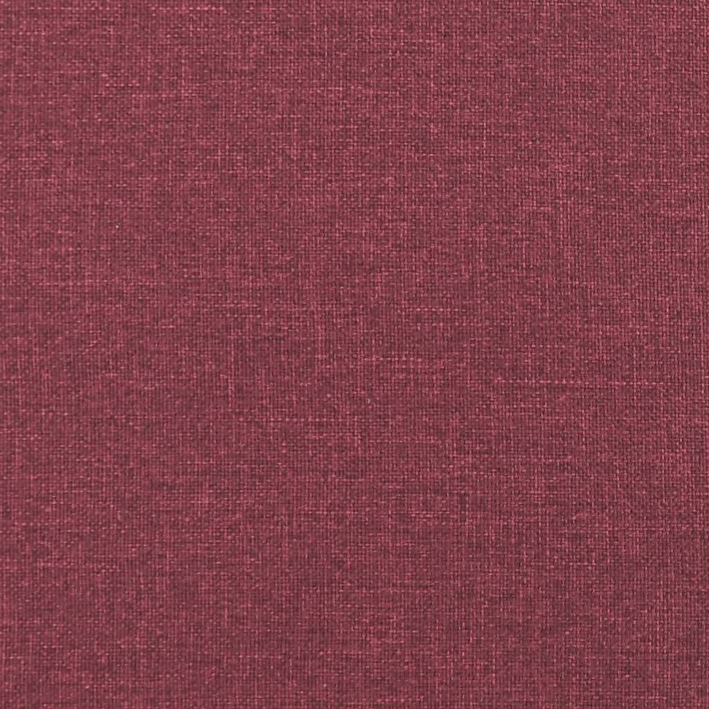 Bordó szövet pihenőszék 52 x 75 x 76 cm 7