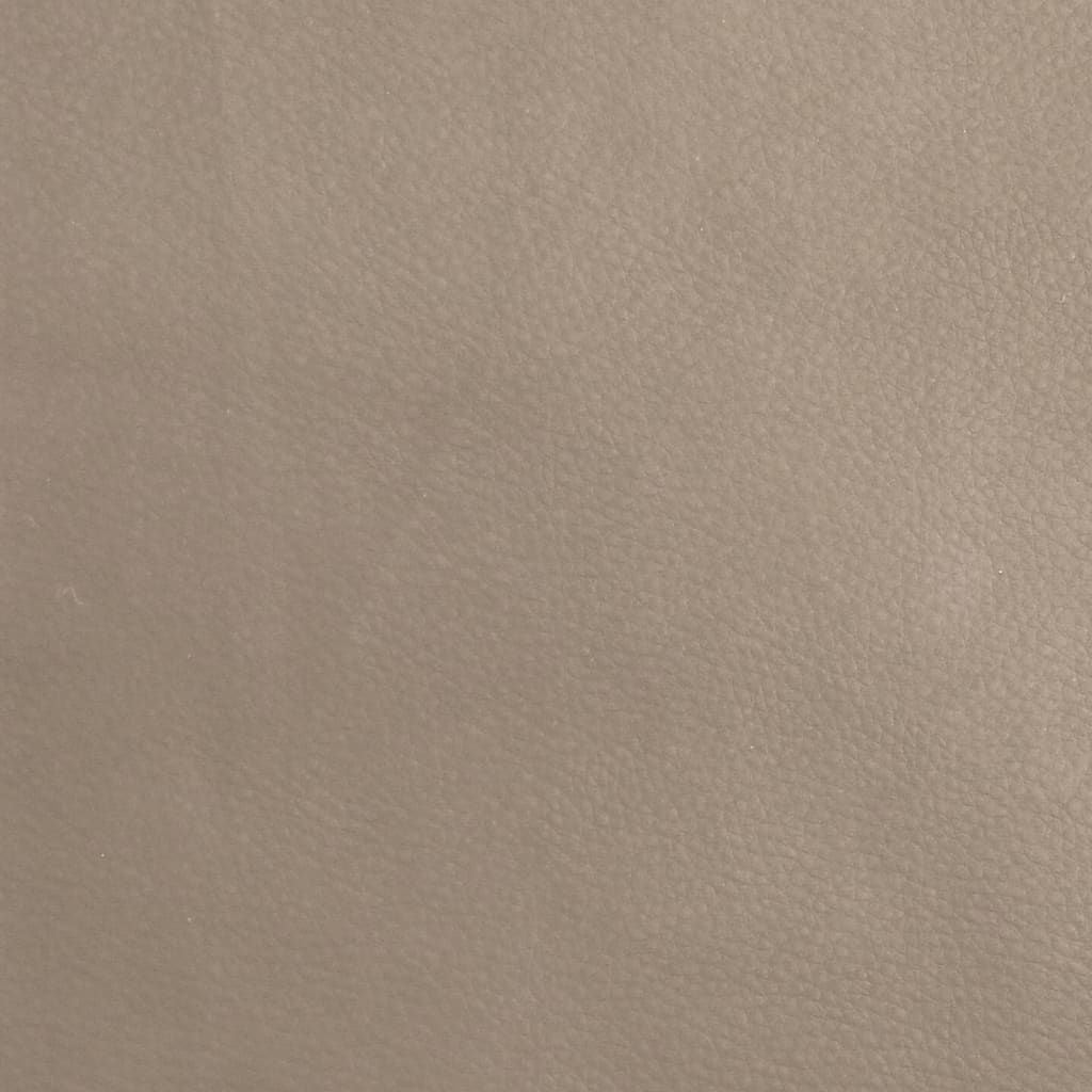 Kávészínű műbőr pad 100 x 75 x 76 cm 7