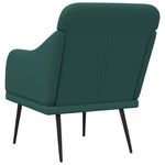 Sötétzöld szövetfotel 63 x 76 x 80 cm 4