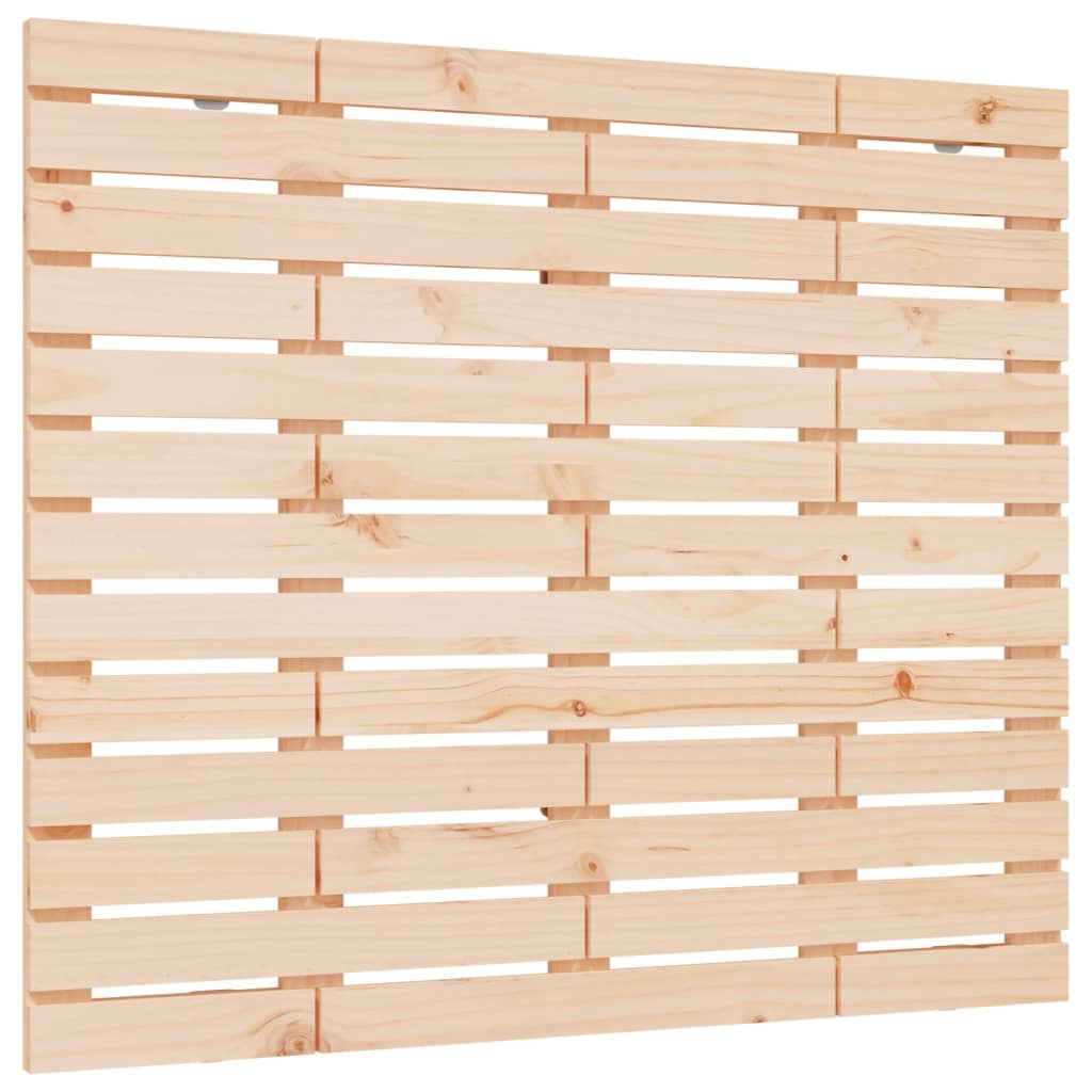Tömör fenyőfa fali fejtámla 106 x 3 x 91,5 cm 2