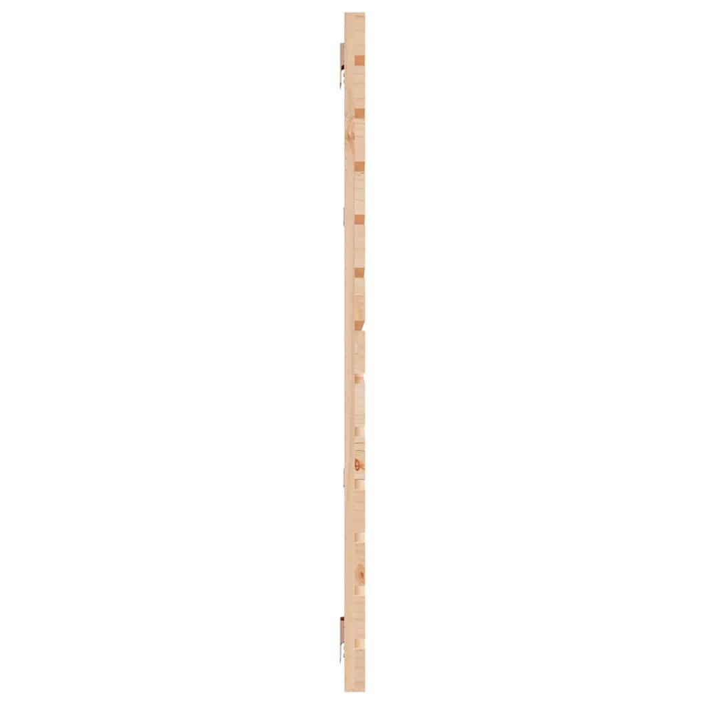 Tömör fenyőfa fali fejtámla 186 x 3 x 91,5 cm 5