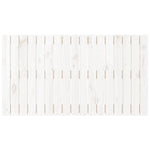 Fehér tömör fenyőfa fali fejtámla 108 x 3 x 60 cm 4