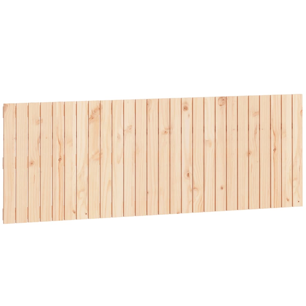 Tömör fenyőfa fali fejtámla 166 x 3 x 60 cm 2