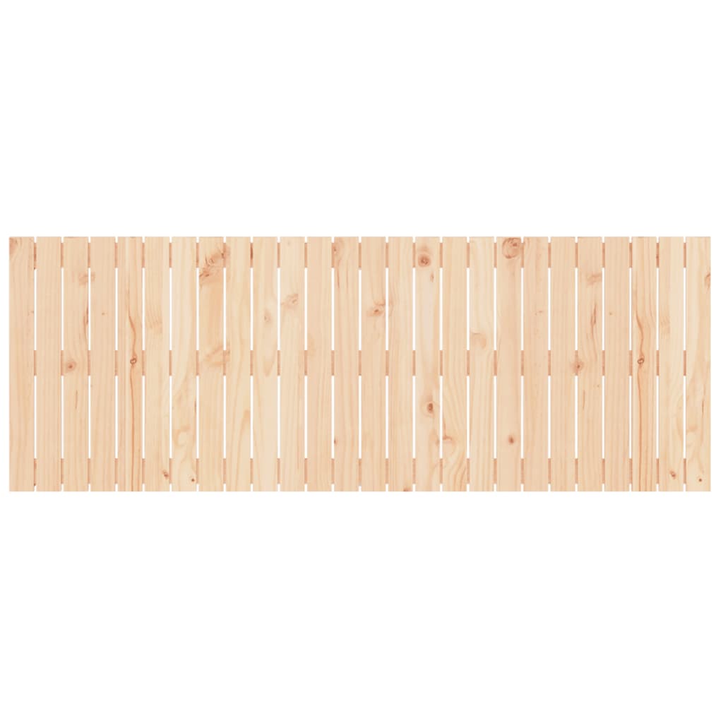 Tömör fenyőfa fali fejtámla 166 x 3 x 60 cm 4