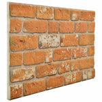 Fali panelek 10 db 100 x 50 cm Tégla EPS Hab 3