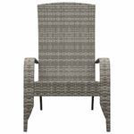 Szürke polyrattan Adirondack kerti szék 3