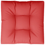 Piros szövet raklappárna 80 x 80 x 12 cm 6