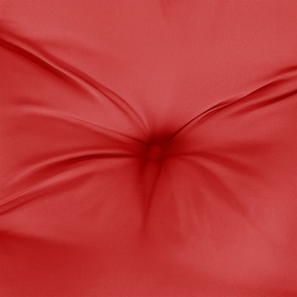 Piros szövet raklappárna 120 x 80 x 12 cm 7