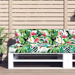 Többszínű szövet raklappárna 120 x 40 x 12 cm 2