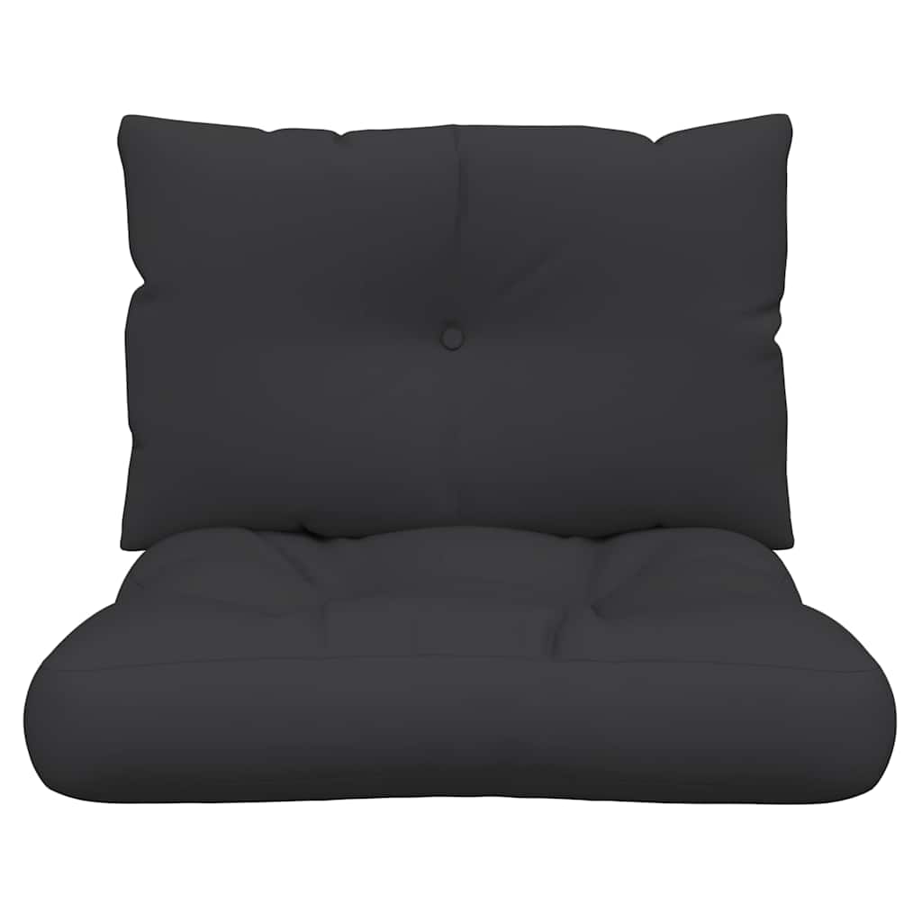 2 db fekete szövet raklappárna 5