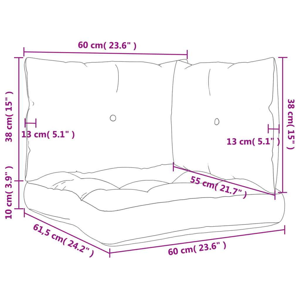 3 db piros kockás szövet raklappárna 11