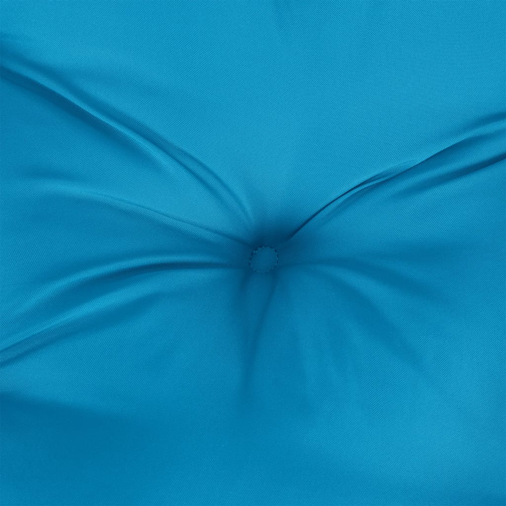 Világoskék oxford szövet kerti padpárna 150 x 50 x 7 cm 5