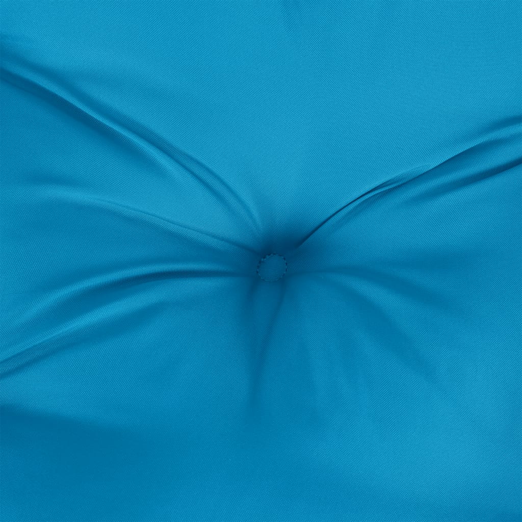 Világoskék oxford szövet kerti padpárna 200 x 50 x 7 cm 5