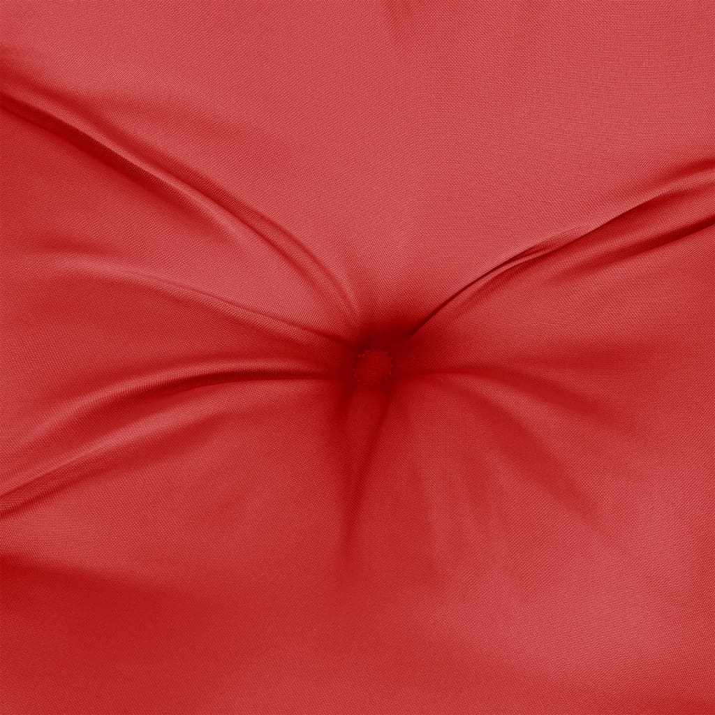 2 db piros oxford szövet kerti padpárna 120 x 50 x 7 cm 6