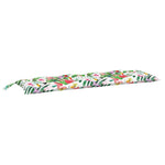 2 db színes szövet kerti padpárna 150 x 50 x 7 cm 5