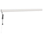 Behúzható napellenző Narancs és Barna 450 × 300 cm 8