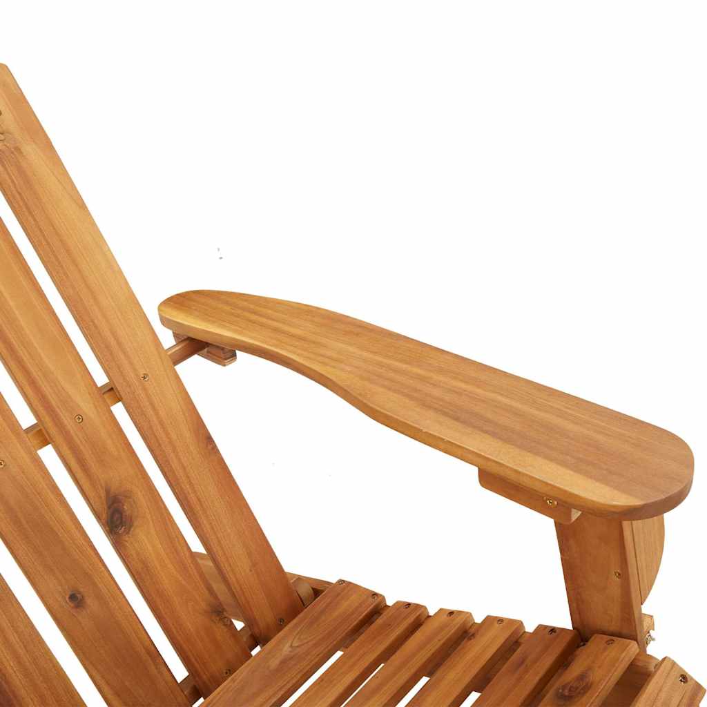 2 részes tömör akácfa kerti Adirondack ülőgarnitúra 7